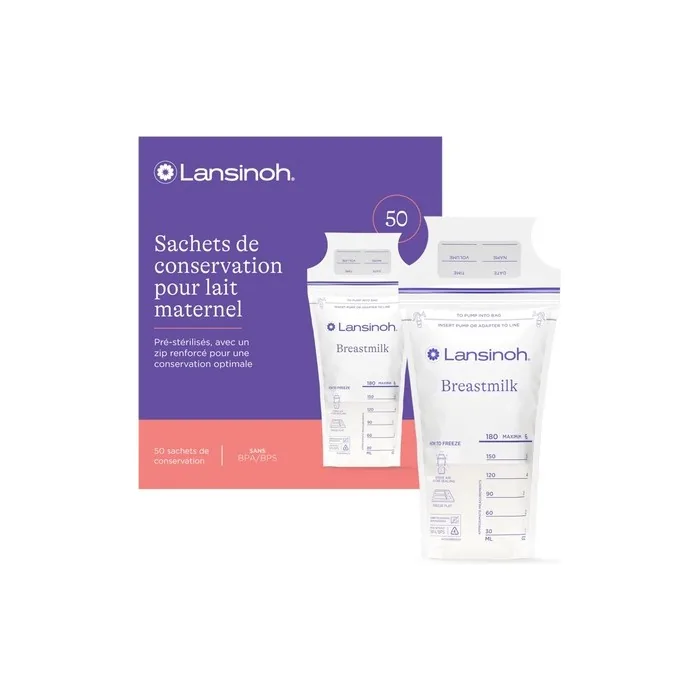 Lansinoh Breast Milk Storage Bags 50 Count