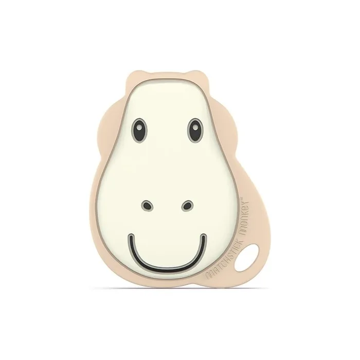 Matchstick Monkey Antimicrobial Silicone Teether Easy To Grip BPA Free 3 Months Old+ 8cm Flat Gigi Giraffe Face