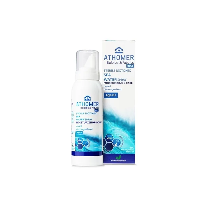 All Natural Sea Water Moisturizing And Care Nasal Spray With Mist Technology
