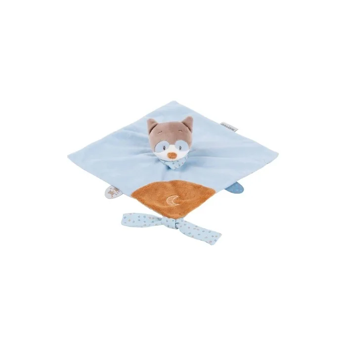 Nattou Jim and Bob Standard Doudou Cuddly Snuggle Cloth Comforter