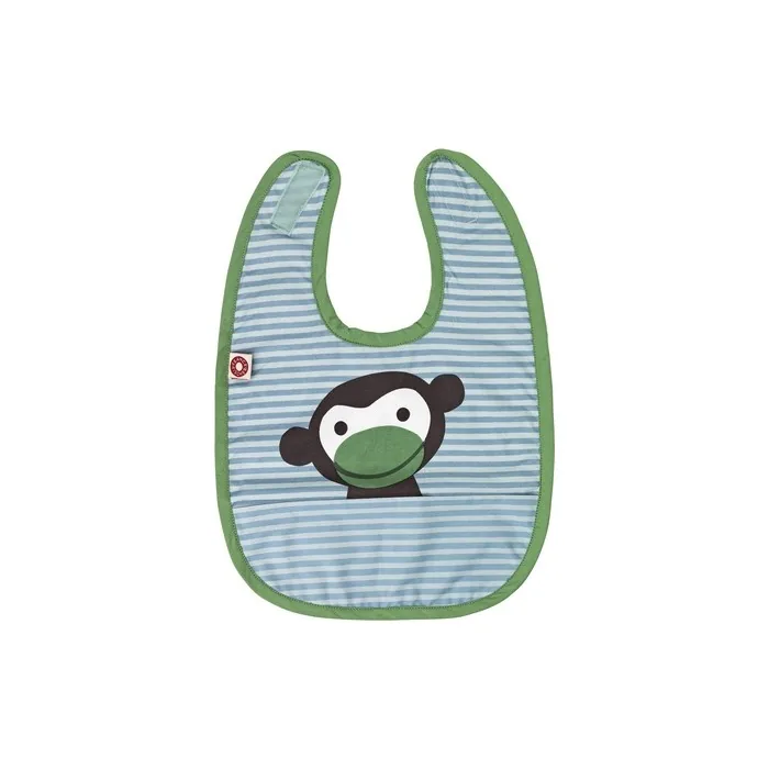 Franck & Fischer Unisex Bib Eat Mono Blue