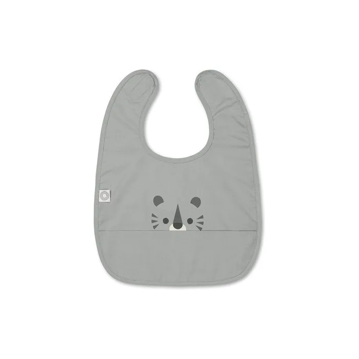 Franck & Fischer Bib Tiger Grey