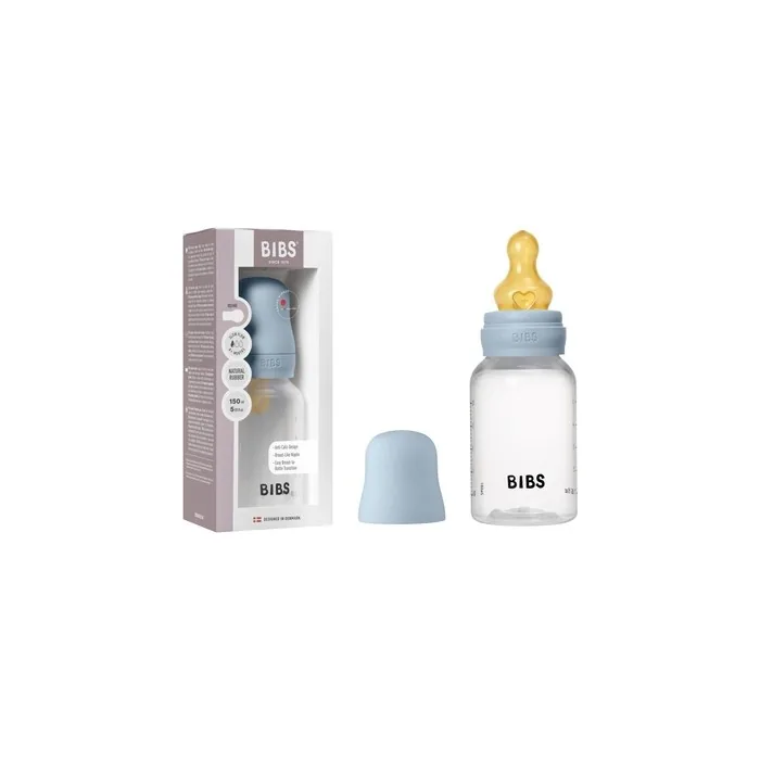 Bibs Baby Bottle Latex Slow Flow 150ml