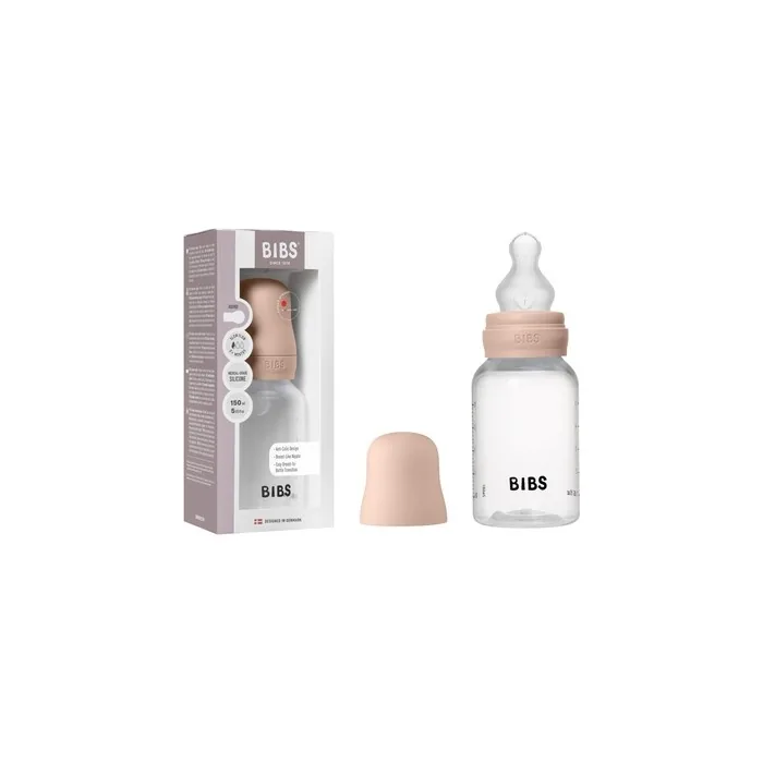 Bibs Baby Bottle Silicone Slow Flow 150ml