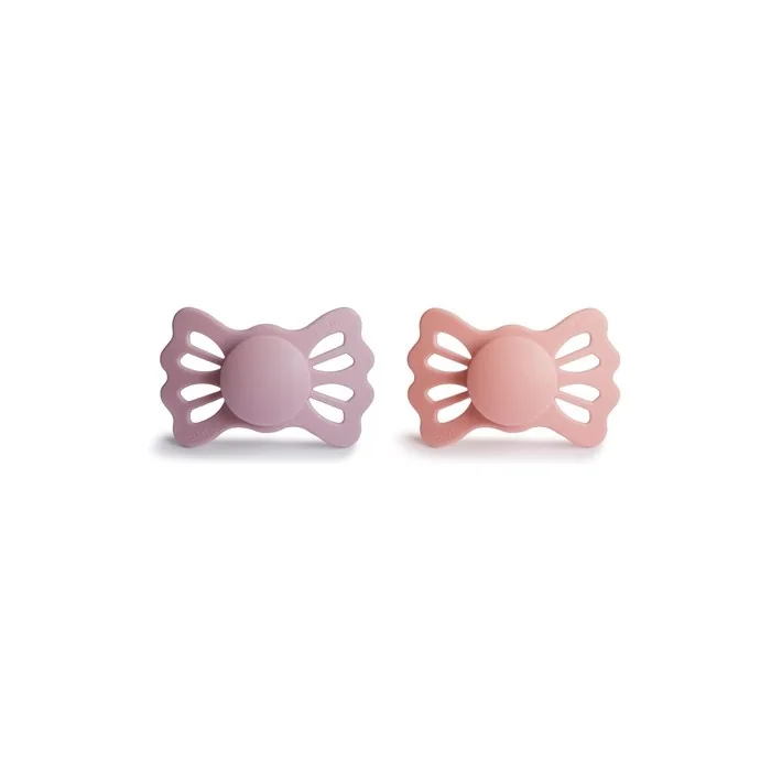 Frigg Lucky Symmetrical Pacifier Silicone Soother Dummy BPA-Free - Pack of 2