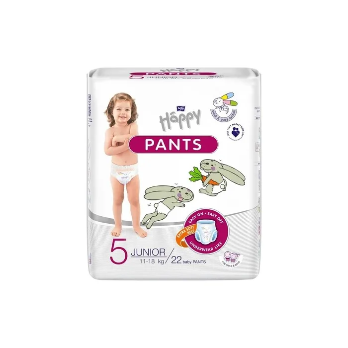 Bella Baby Happy Pants Size 5 Junior 11-18 Kg 22 Pieces