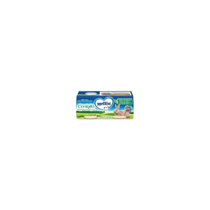 Danone Nutricia Mellin Baby Food Rabbit Puree 2 X 80 Grams