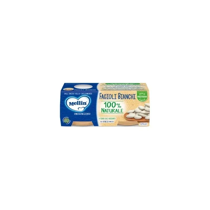 Danone Nutricia Mellin White Bean Puree 2x80 Grams