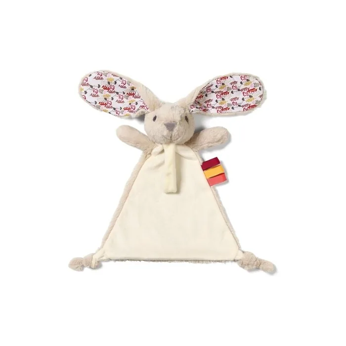 Babyono Cuddly Toy With Dummy Holder Rabbit Milly For 0 Months And Up