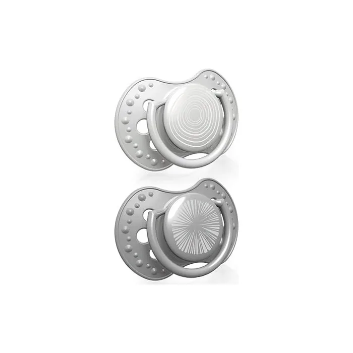Lovi Soother 18+ Months, Baby Dummies With Silicone Teat, Dynamic Tip, Harmony