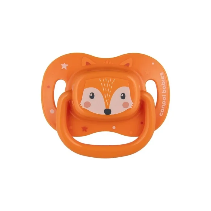 Canpol Babies Cute Animals Soother Orange 618 Months