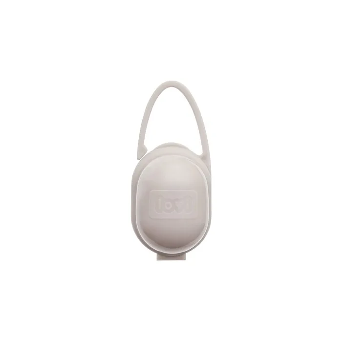 Lovi Pacifier Holder Beige, 0 Months+, Two Practical Handles, Universal, Lightweight