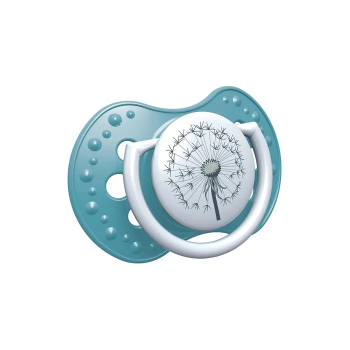 Lovi Soother 18+ Months Baby Dummies with Silicone Teat Dynamic Tip Botanic