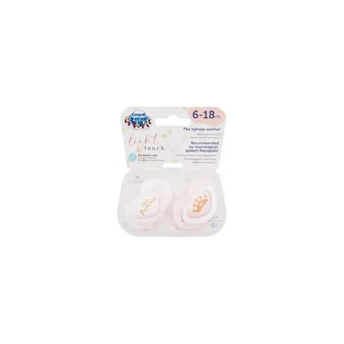 Canpol Babies Royal Baby Light Touch Little Princess Pacifier 06 Months