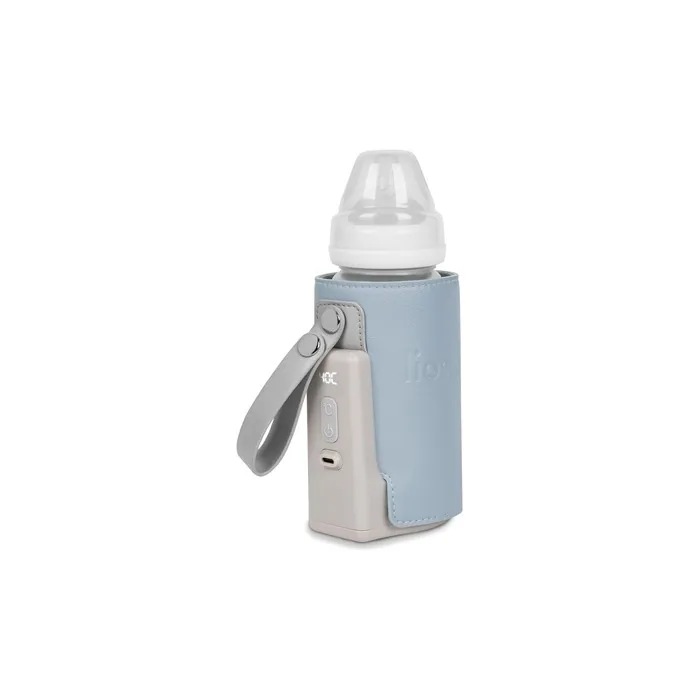 LIONELO Thermup Go Plus Portable Baby Bottle Warmer 5 Operating Temperatures from 38 to 500 C Blue