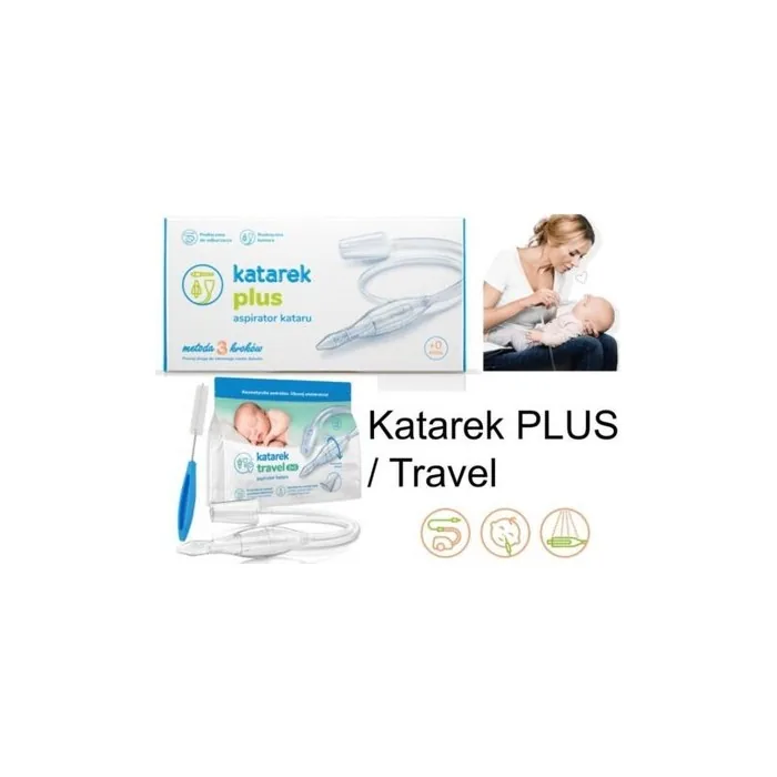 No More Colds Katarek Plus Travel Mucus Aspirator Clear Nose