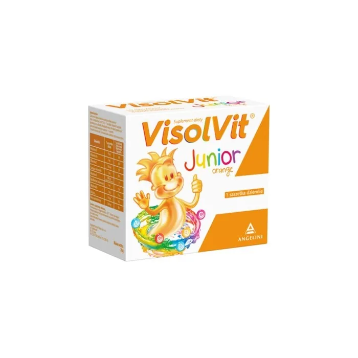 Visolvit Junior Orange Powder Vitamins And Minerals For Children