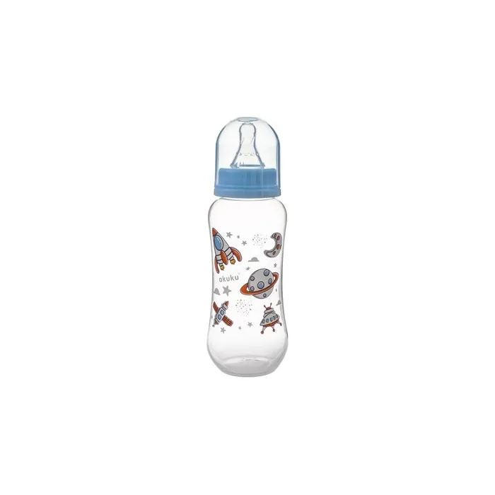 Akuku Baby Feeding Bottle Cosmos 250ml