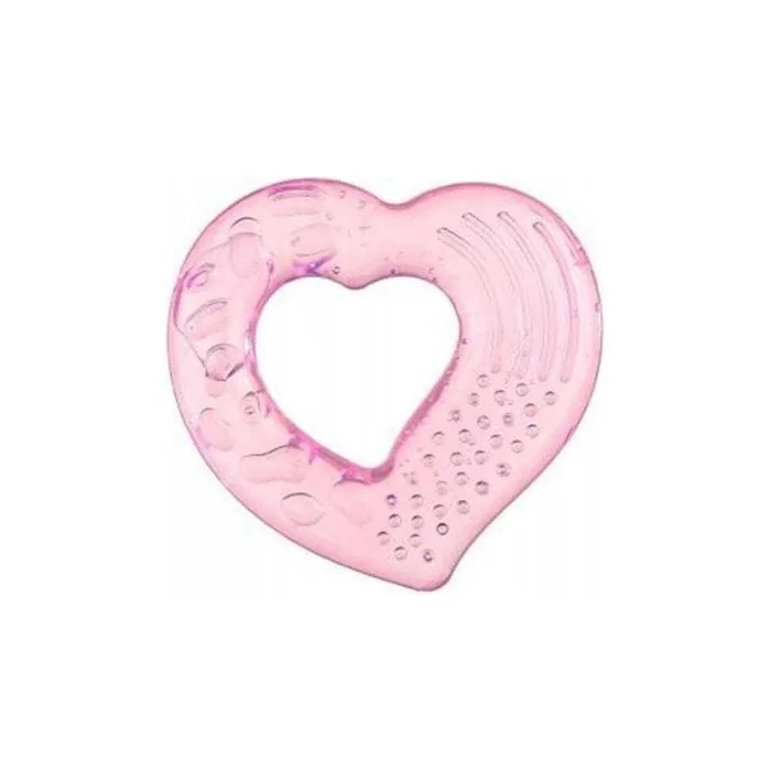 Akuku Waterproof Teething Ring With Heart Design