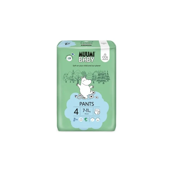 Muum Baby Diaper Pants Size 4 For Babies Weighing 711 Kg