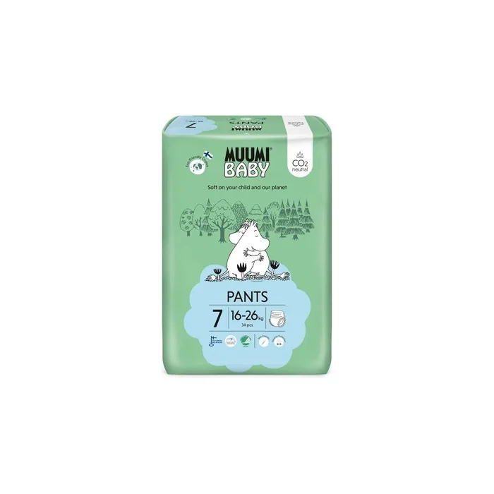 Muumi Baby Diaper Pants Size 7 1626 Kg