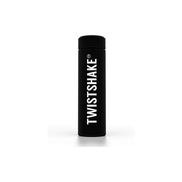 Thermos Bottle Twistshake Black