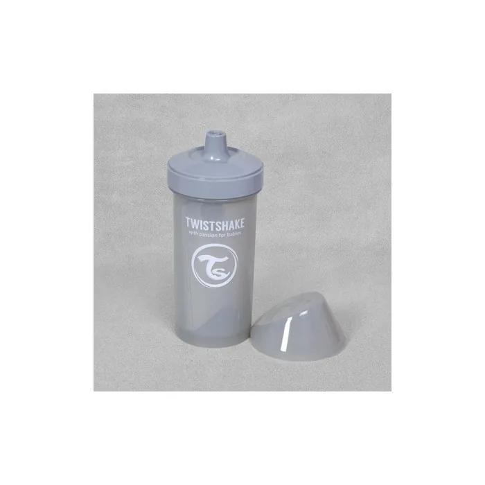 Twistshake Kid Cup Learning Cup 360 Ml For Ages 12 Months And Up Color Pastel Grey
