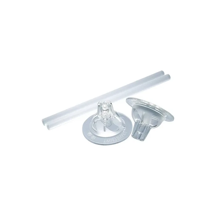 Twistshake 78681 Transparent Straw Sucker