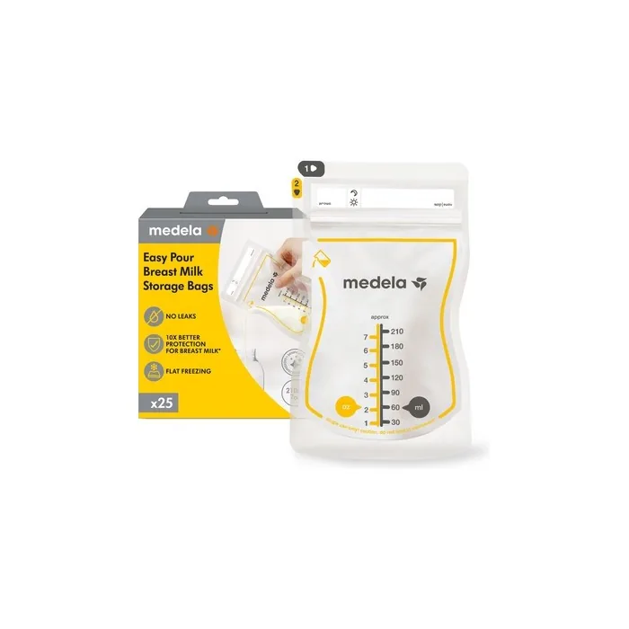 Medela 25 Easy Pour Breastmilk Storage Bags