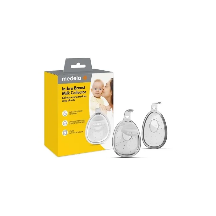 Medela Inbra Collector 2 Pieces Breastfeeding Accessory