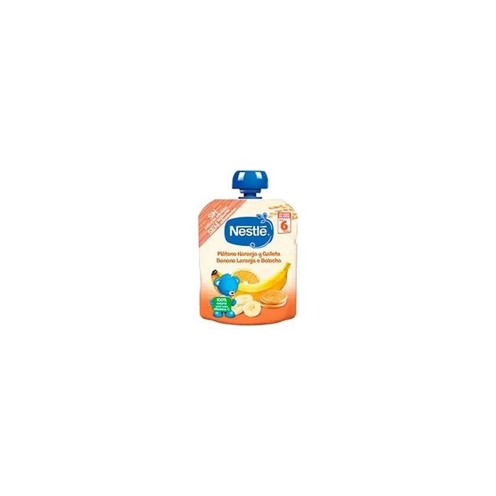 Nestle Naturnes Banana - Orange - Biscuit 90g For 6 Months And Older