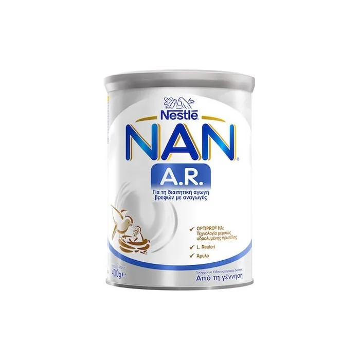 Nan Anti-Reflux Milk Powder 0m - 400 Grams