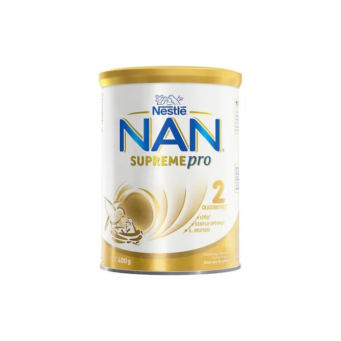 Nan Nestle Nan Supreme Pro 2 Milk Powder For Infants, Suitable From 6 Months, 400 Grams