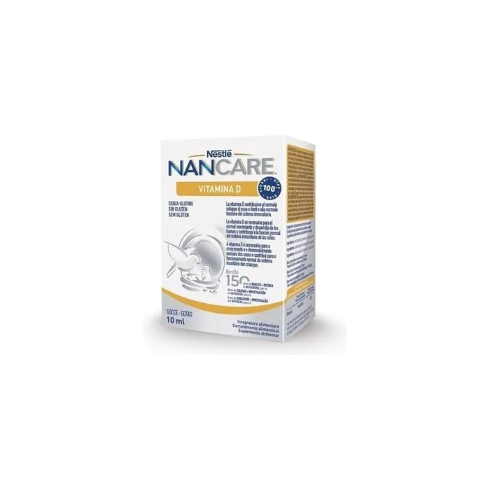 Nestle Nancare Vitamin D Childhood Supplement 10ml Drops