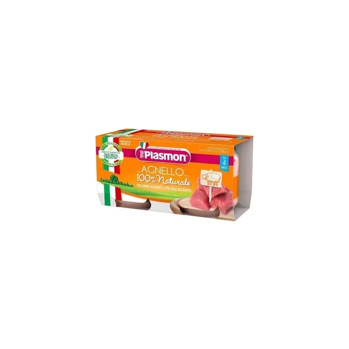 Plasmon Lamb Puree 2x80g