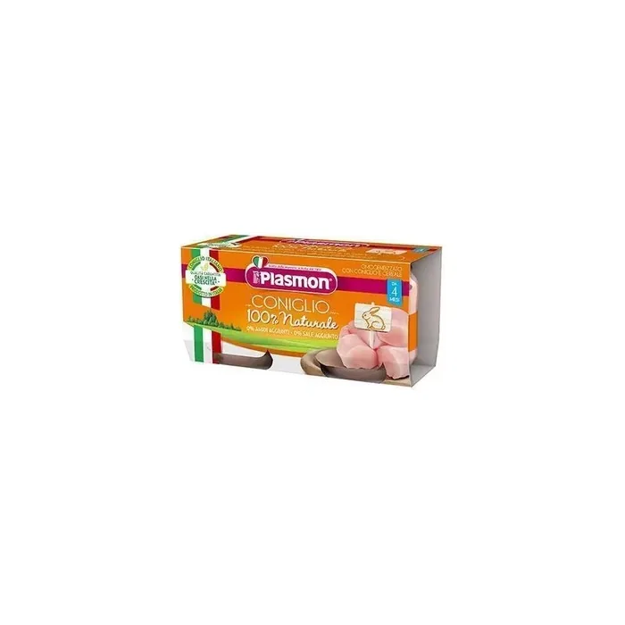 Plasmon Rabbit Puree 2x80g