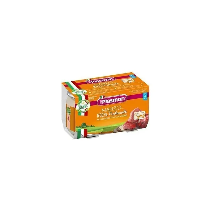 Plasmon Beef Puree 2x80g