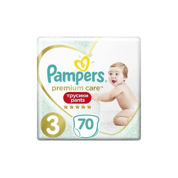 Pampers Premium Pants Size 3 2x70 Jumbo