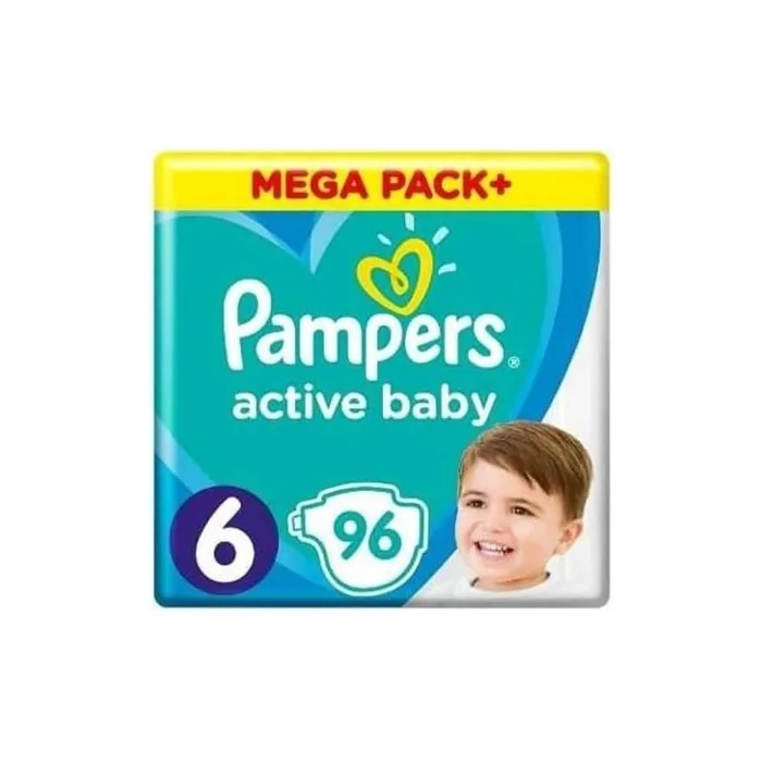 Pampers Active Baby Diapers Size 6 13-18kg