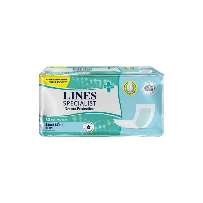 Fater Lines Specialist Derma Protection Rectangular Absorbent Pads 30 Pieces