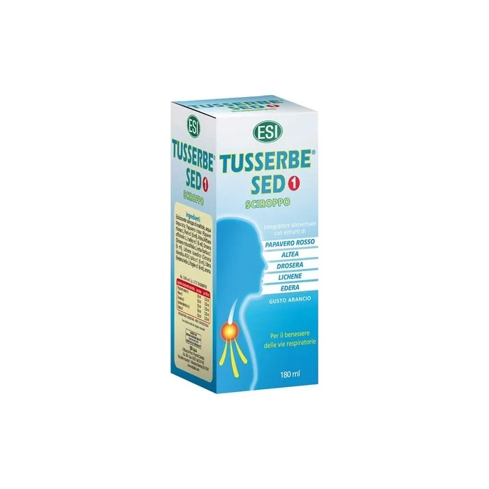 ESI Tusserbe Sedative Cough Syrup with Plant Extracts 180ml