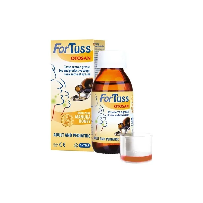 Otosan ForTuss Cough Syrup with Manuka Honey for Dry and Mucus Cough 1g 93287