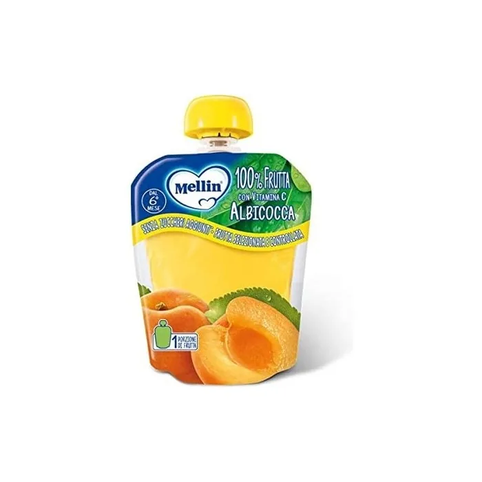 Mellin Pouch Albicocca 90gr