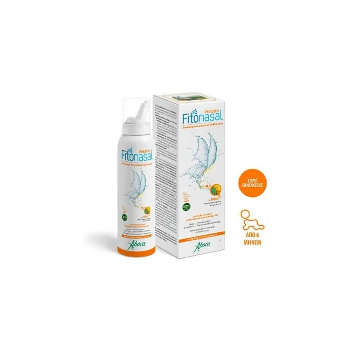 Aboca Pediatric Fitonasal Nasal Spray for Children's Nose 125ml
