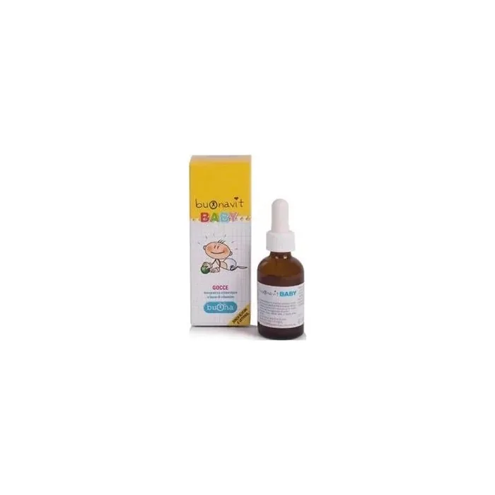 Buona Spa Societa' Benefit Buonavit Baby Supplement For Children's And Infants' Bones 20 Ml Drops