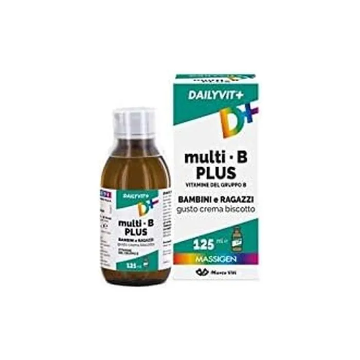 Massigen Multi B Plus Lemon Flavored Children and Teenagers Supplement 125ml