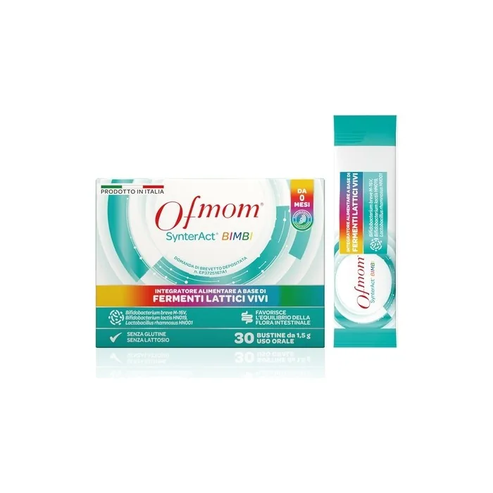 Ofmom Synteract Bimbi Food Supplement for Children with Lactic Acid Ferments