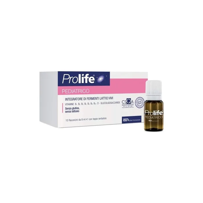 Prolife Pediatric Probiotic Supplement 10 Vials of 8ml