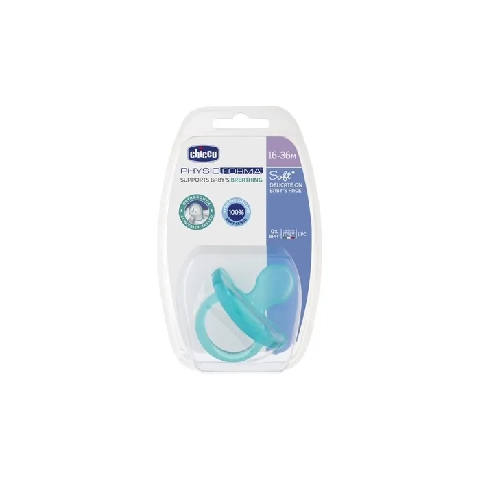 Physioforma Soothing Silicone Pacifier Soft 16-36 Months Blue 1 Piece