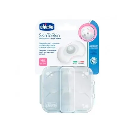 Chicco Chicco Nipple Protector Silicone Ml 2u